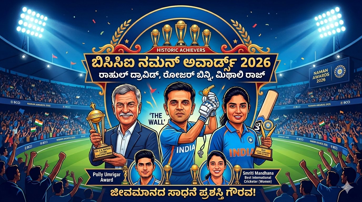 BCCI Naman Awards 2026
